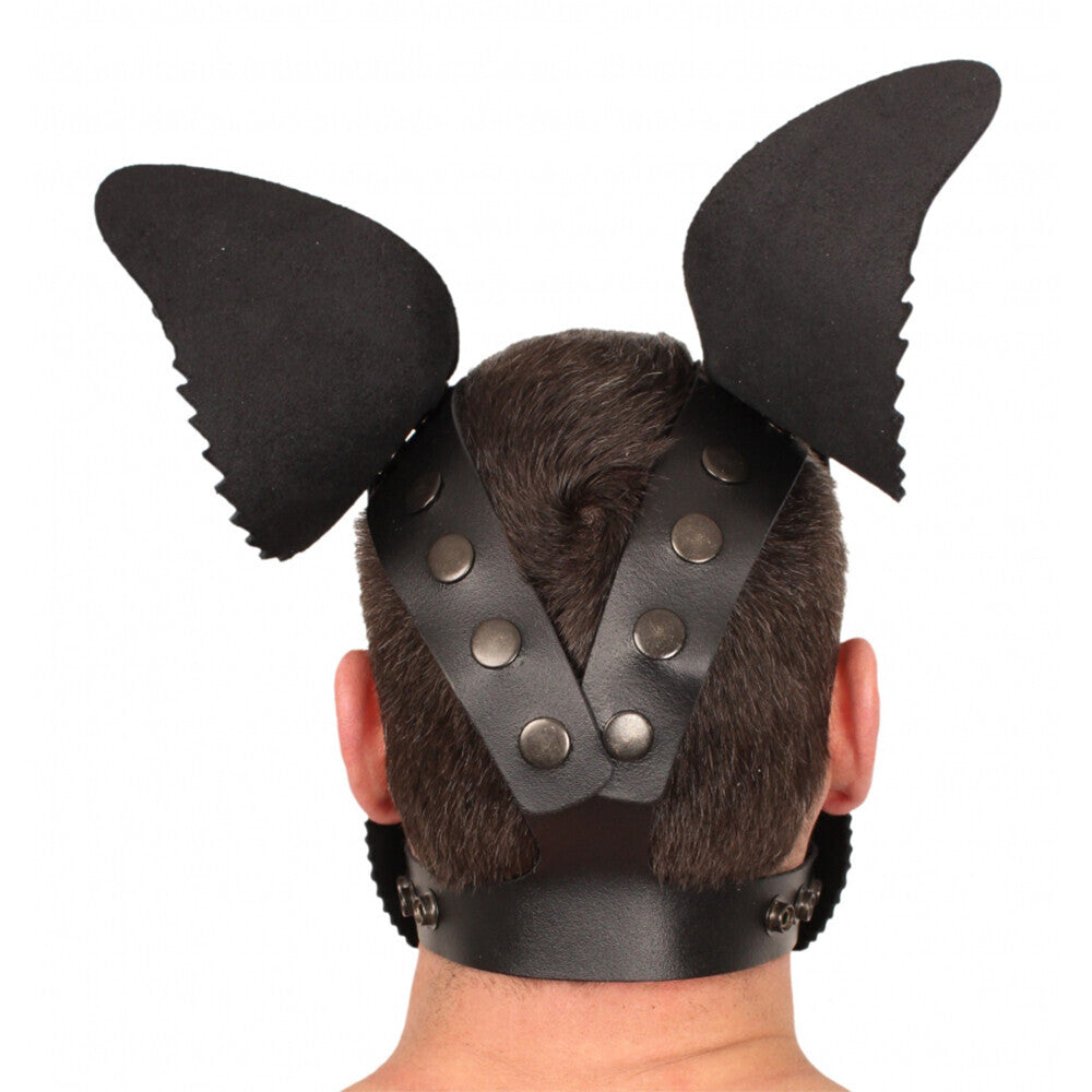 Leather Puppy Dog Mask