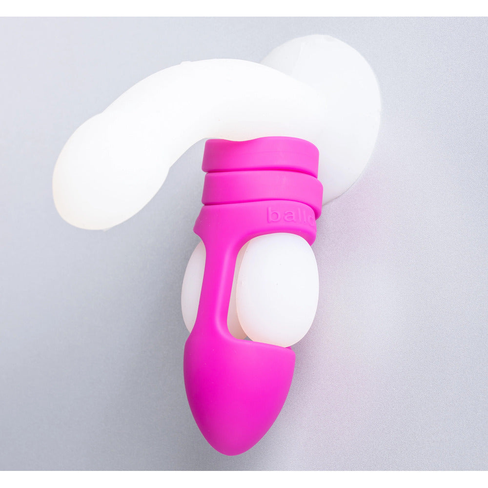 The Worlds First Ball Dildo Purple