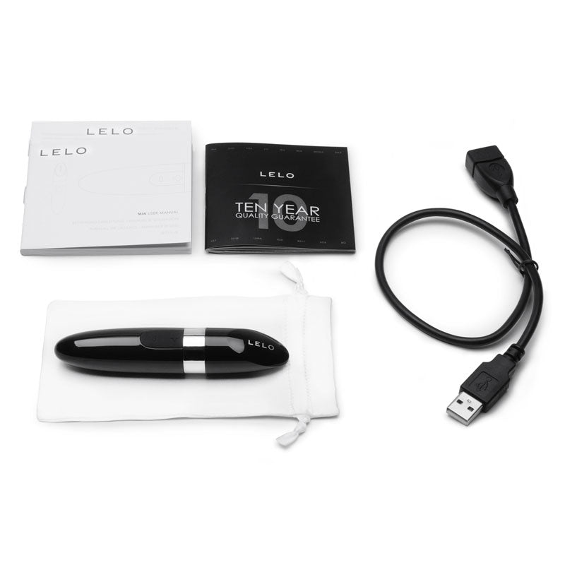 Mia 2 Lipstick Vibrator Black