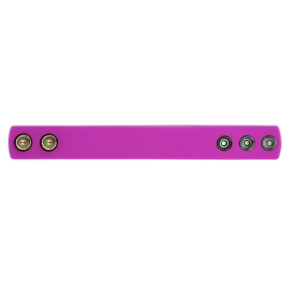 Purple Silicone Cock Strap
