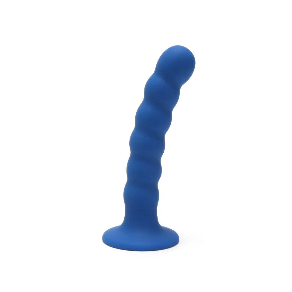 5.5 Inch Ripple G Spot Peg Dildo