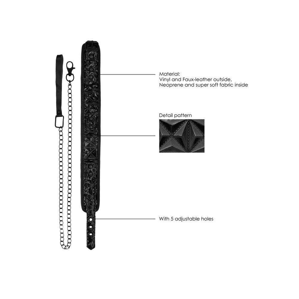 Luxury Collar With Leash