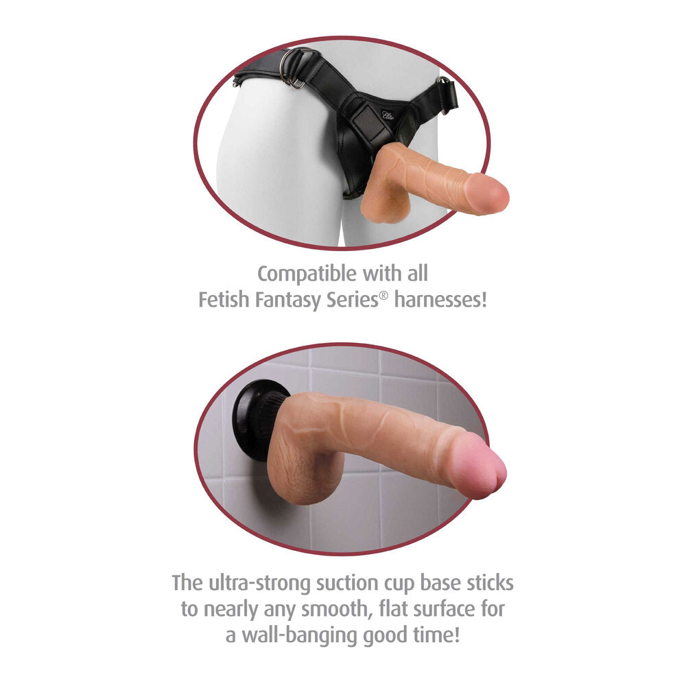 Deluxe No 6 Flesh Penis Vibrator