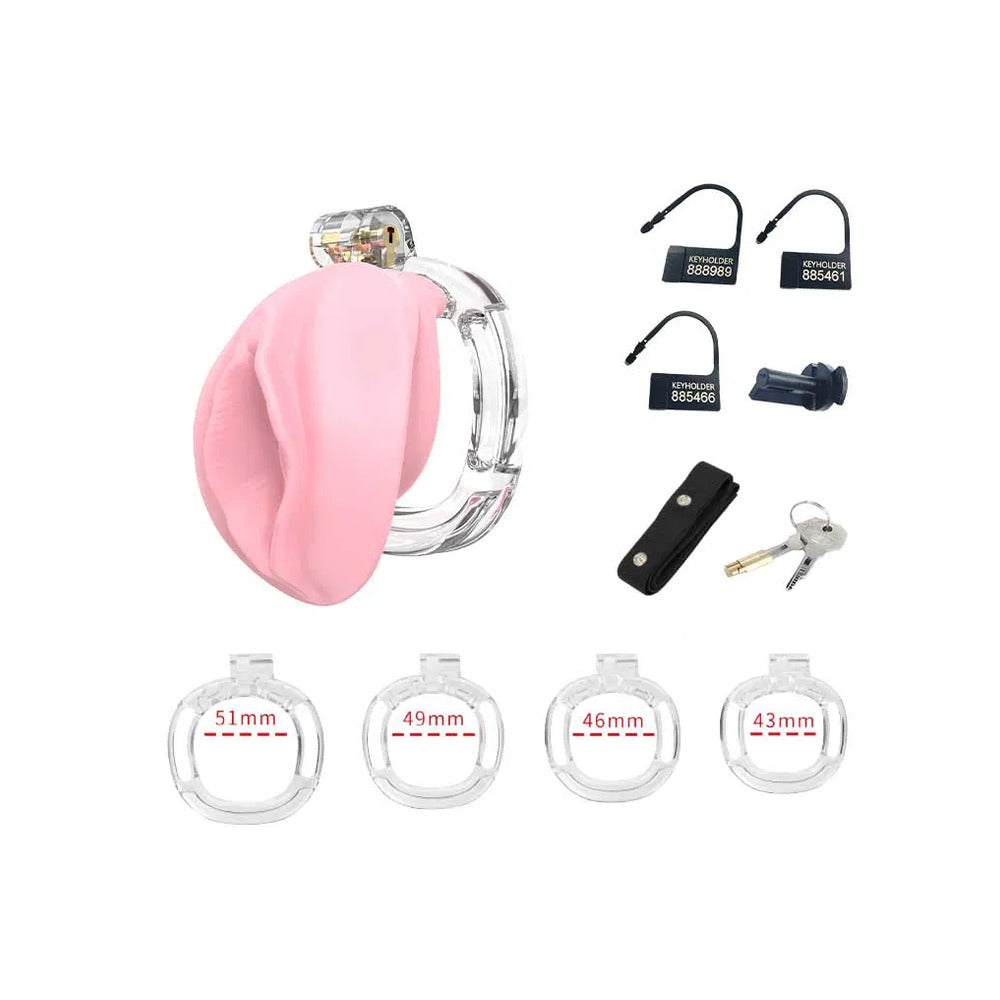 P-Cage PC10 Penis Cage Pussy Pink