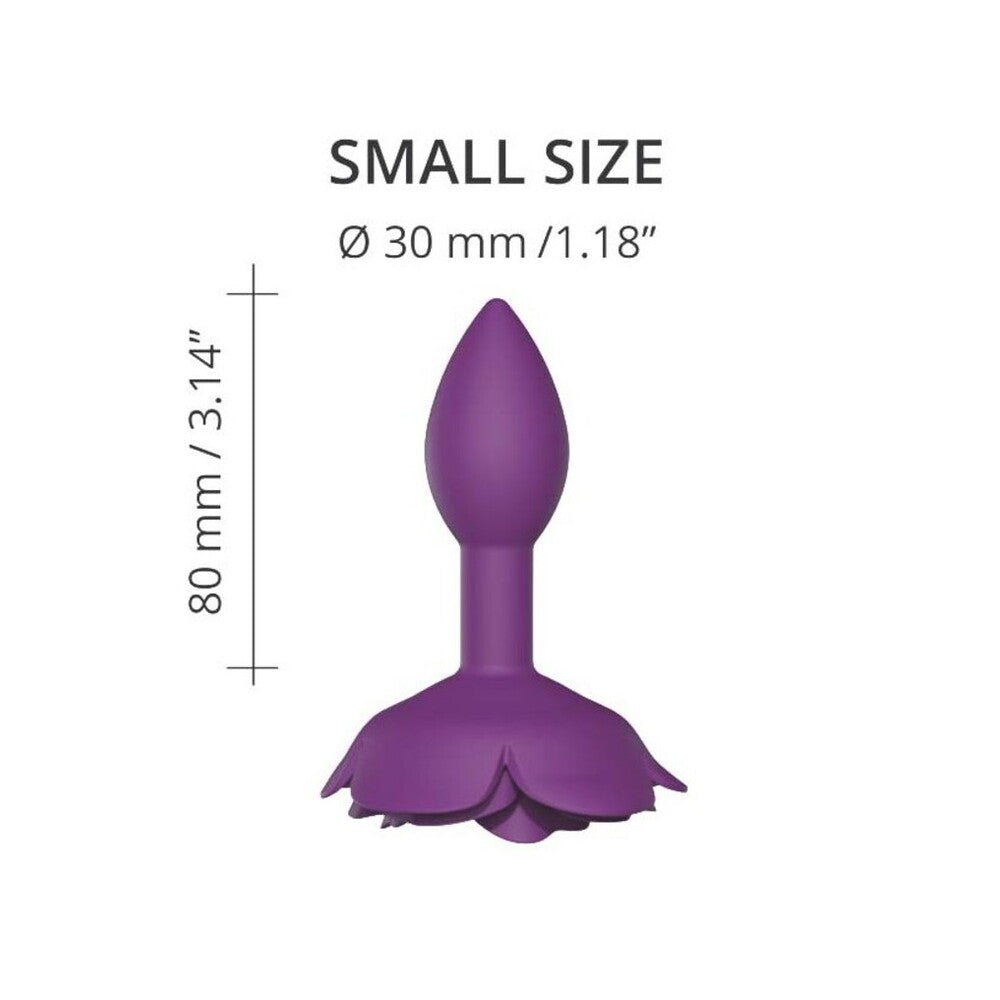 Open Rose Small Butt Plug