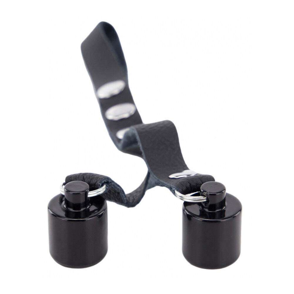 Leather Ball Stretcher With Weights 2 X 50g