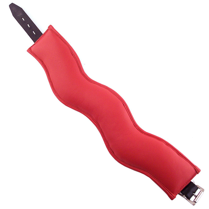 Black And Red Padded Posture Collar