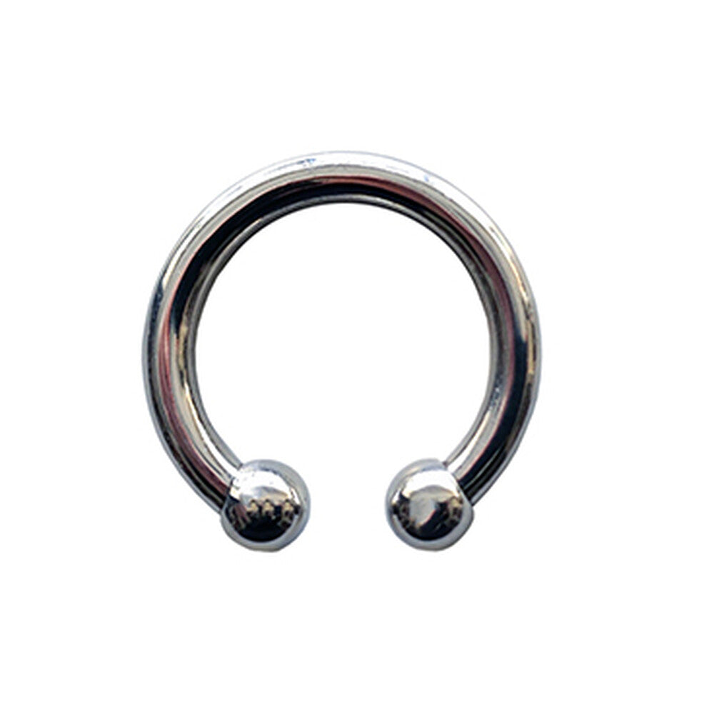 Stainless Steel Horseshoe Cock Ring 30mm