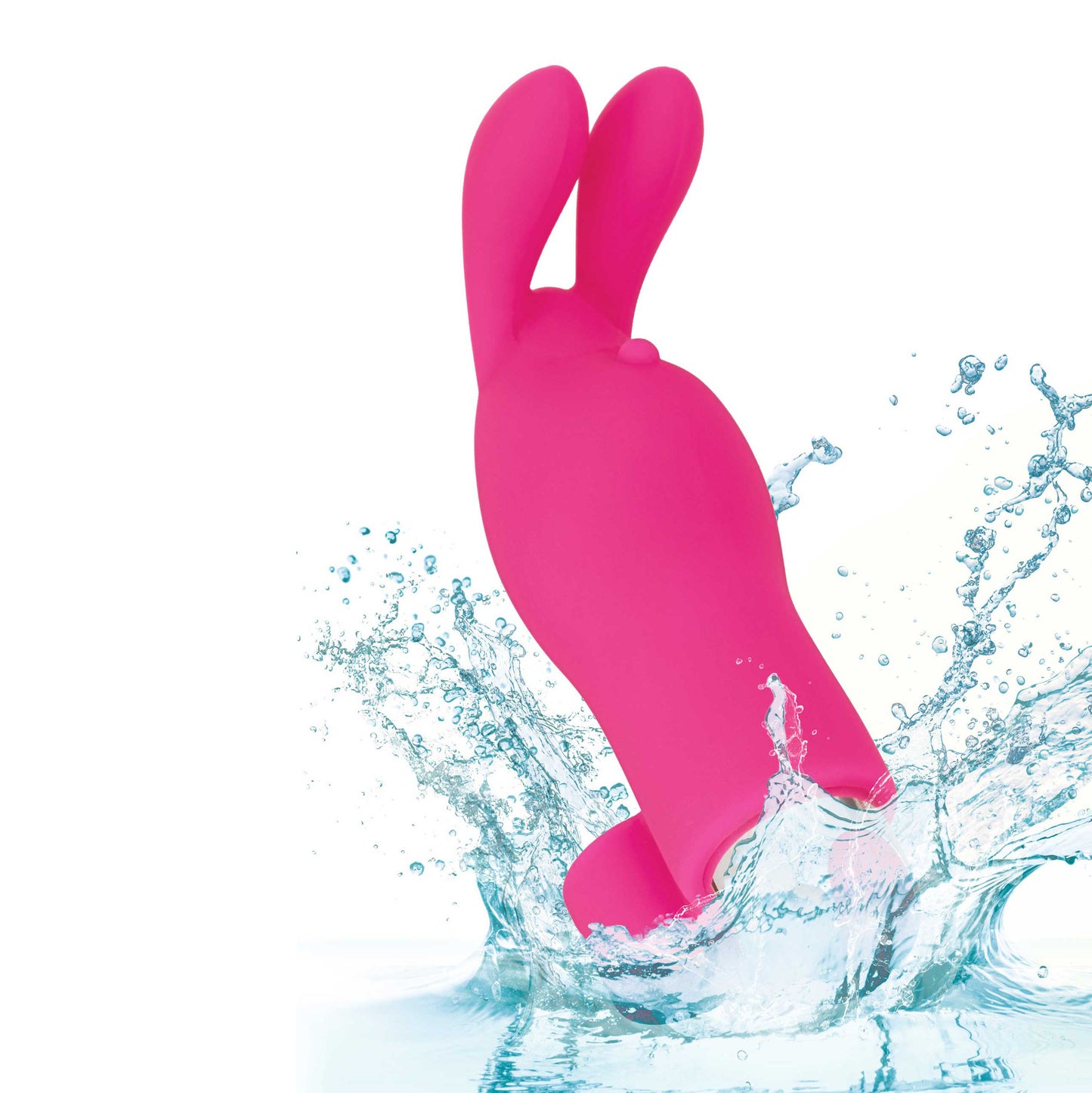 Pink Rechargeable Bunny Finger Vibrator