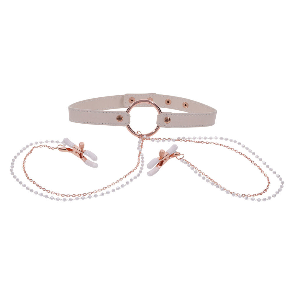 Collar with Nipple Clamps