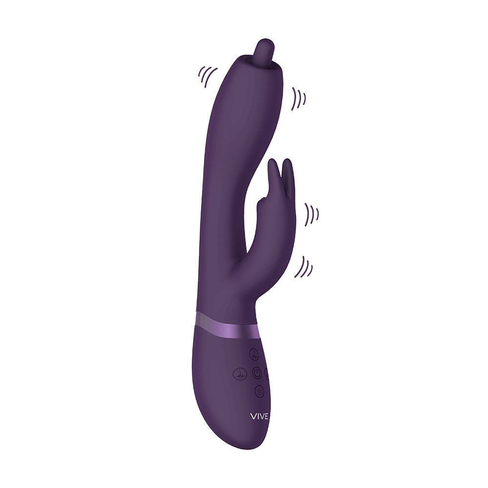 Purple Pinpoint Rotating G Spot Rabbit