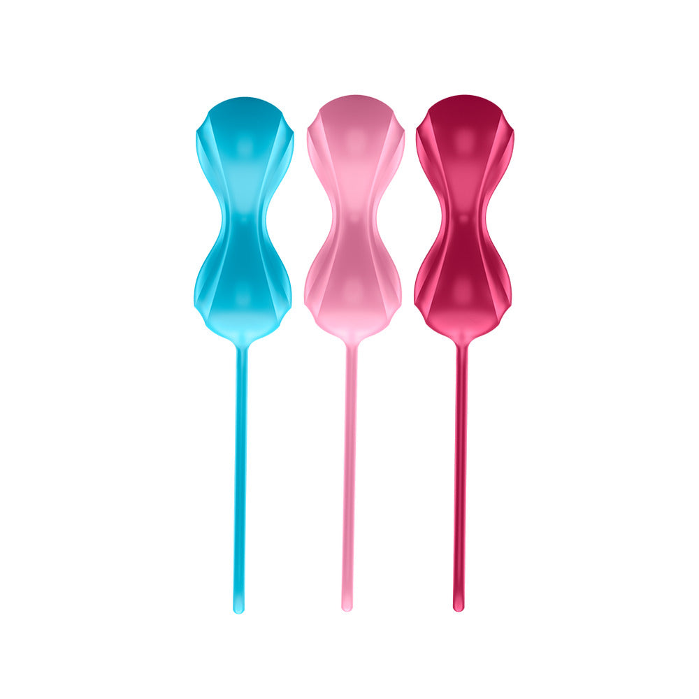 Set Of 3 Orgasm Balls With Moving Inner Balls