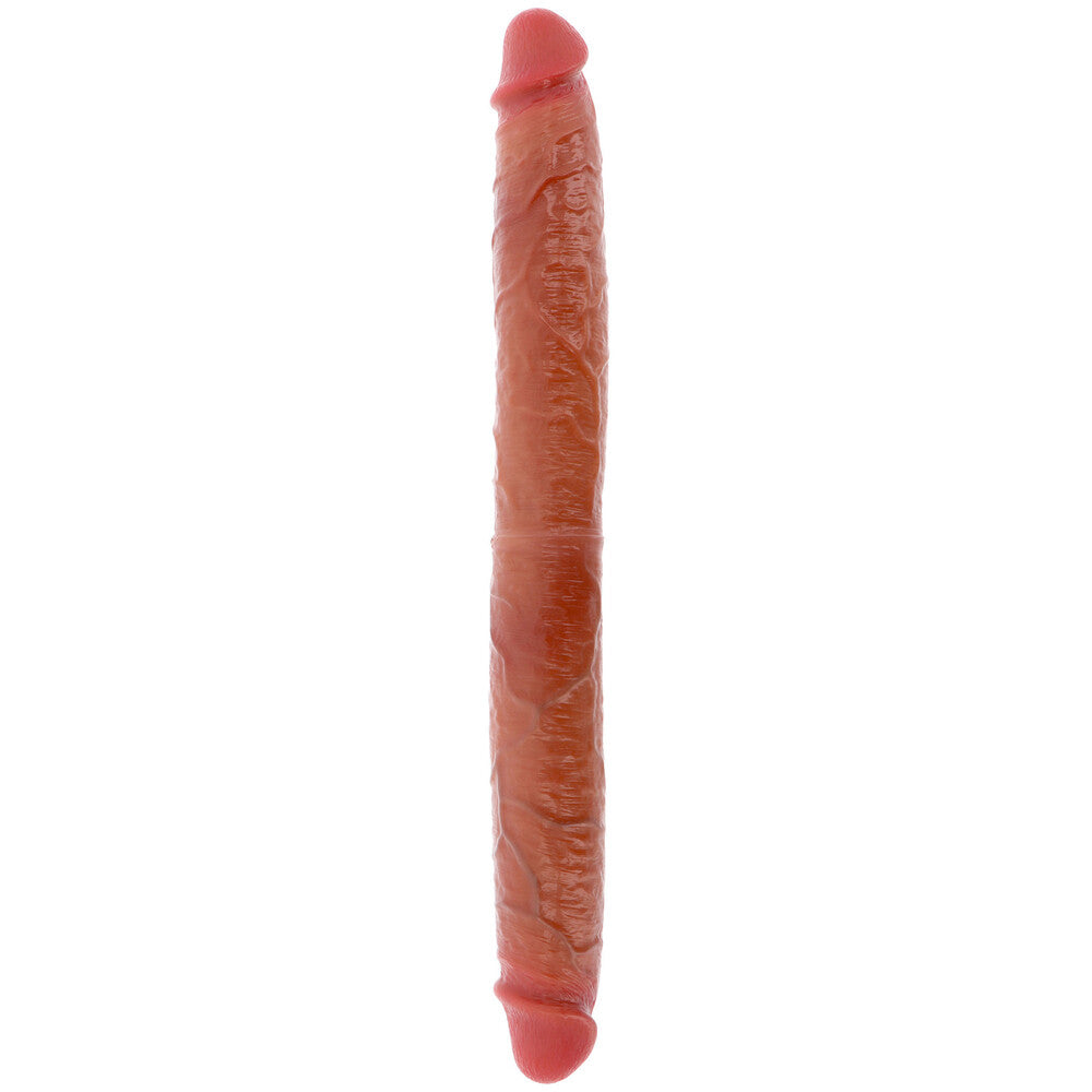 Silicone Foreskin Double Dong 18 Inches