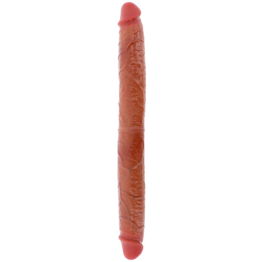 Silicone Foreskin Double Dong 18 Inches