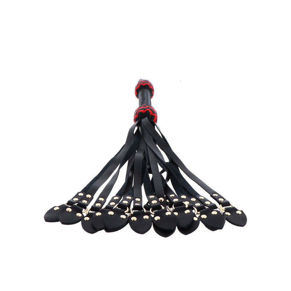 Leather Cat-o-Nine Whip