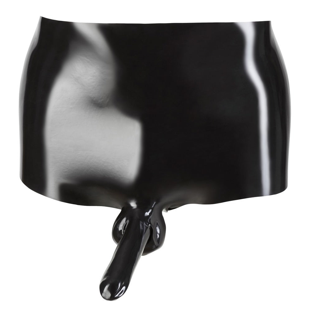 Boxers With Penis Sleeve Black