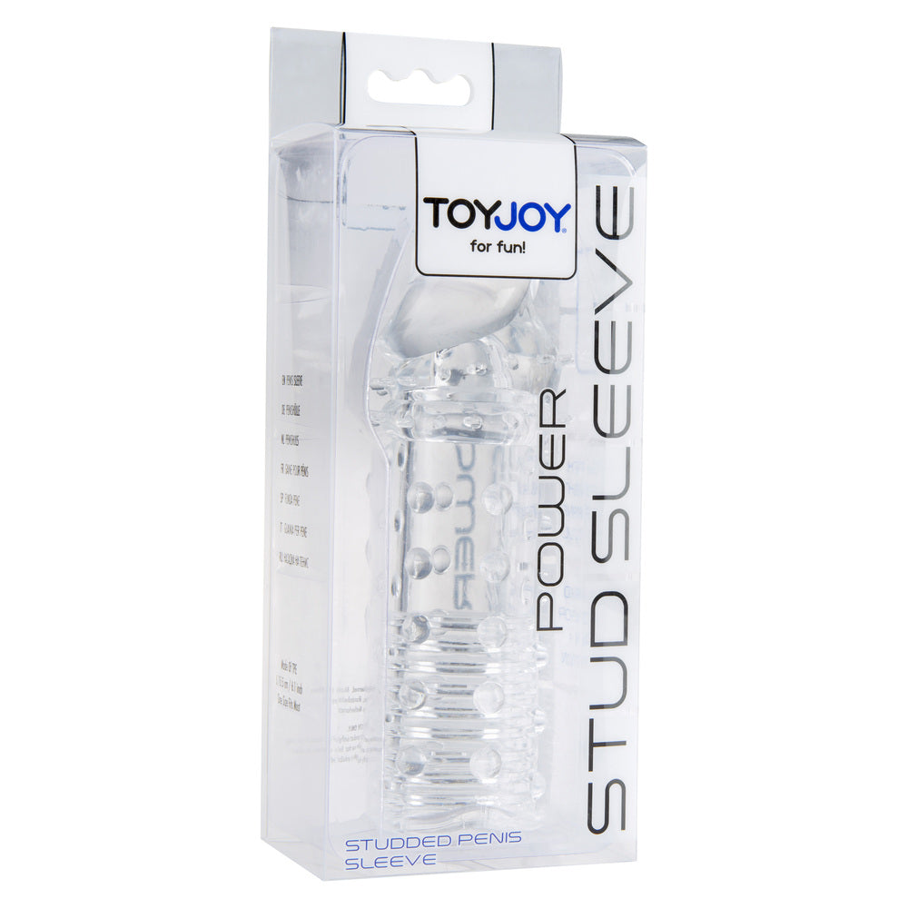 Power Stud Sleeve Clear