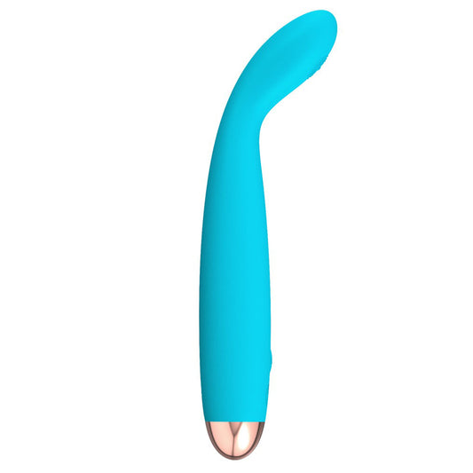Silk Touch Rechargeable Mini Vibrator Blue