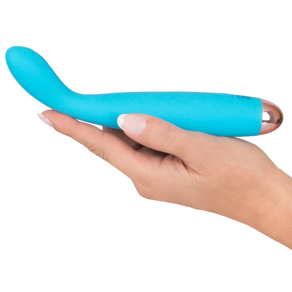 Silk Touch Rechargeable Mini Vibrator Blue