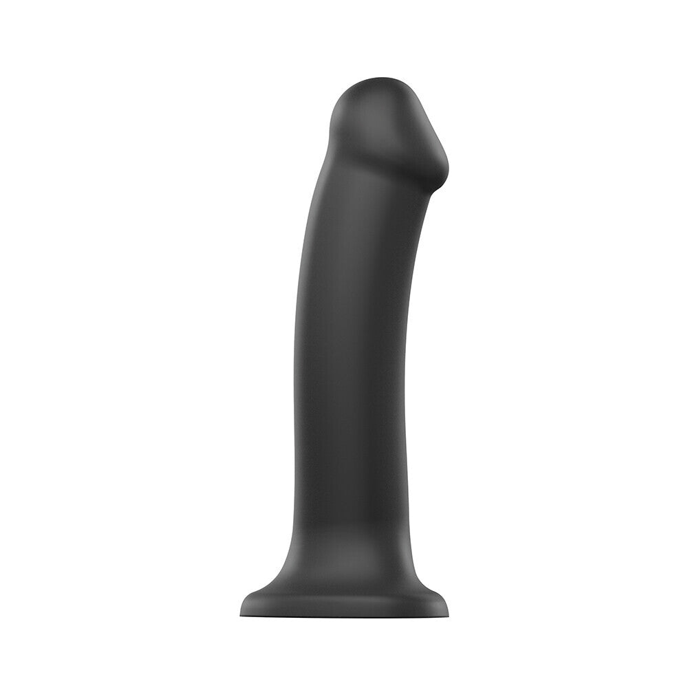Silicone Dual Density Bendable Dildo XLarge Black