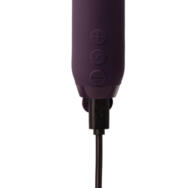 Duet Multi Surfaced Bullet Vibrator Purple
