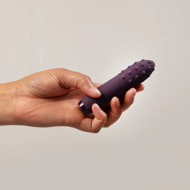 Duet Multi Surfaced Bullet Vibrator Purple