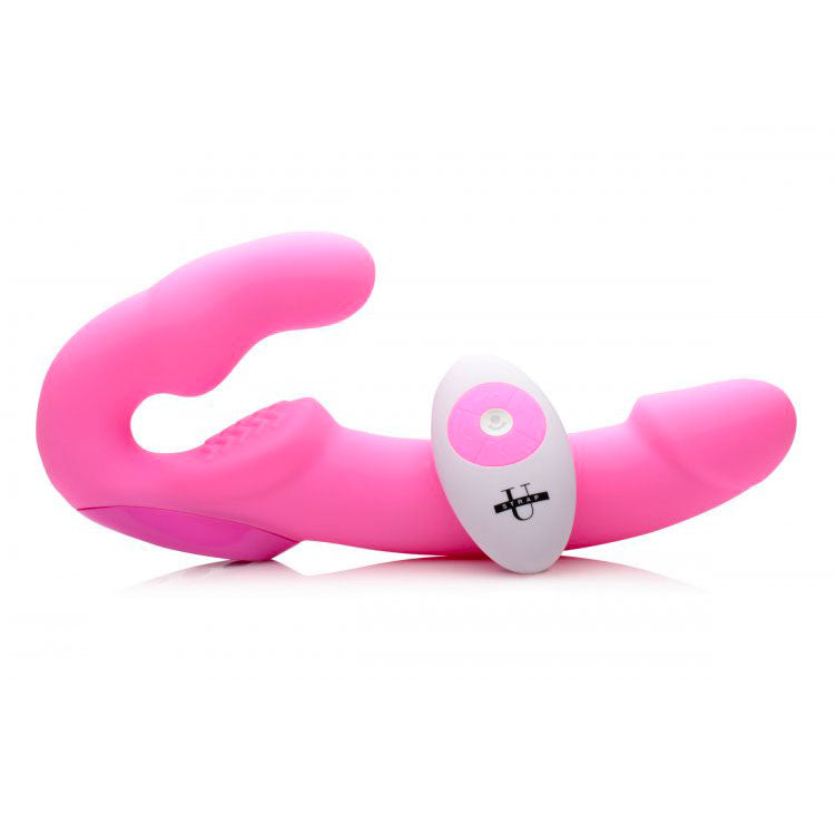U Urge Rechargeable Vibrating Strapless Strap On