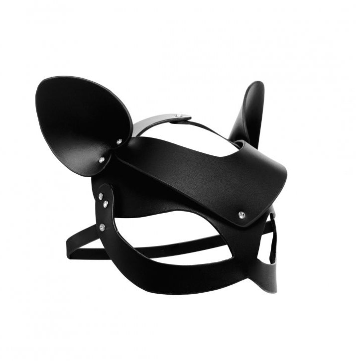 Bad Kitten Leather Cat Mask