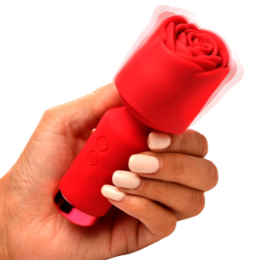 Bloomgasm Rose Petite Mini Wand