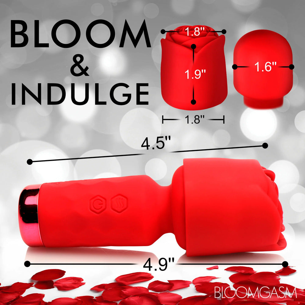 Bloomgasm Rose Petite Mini Wand
