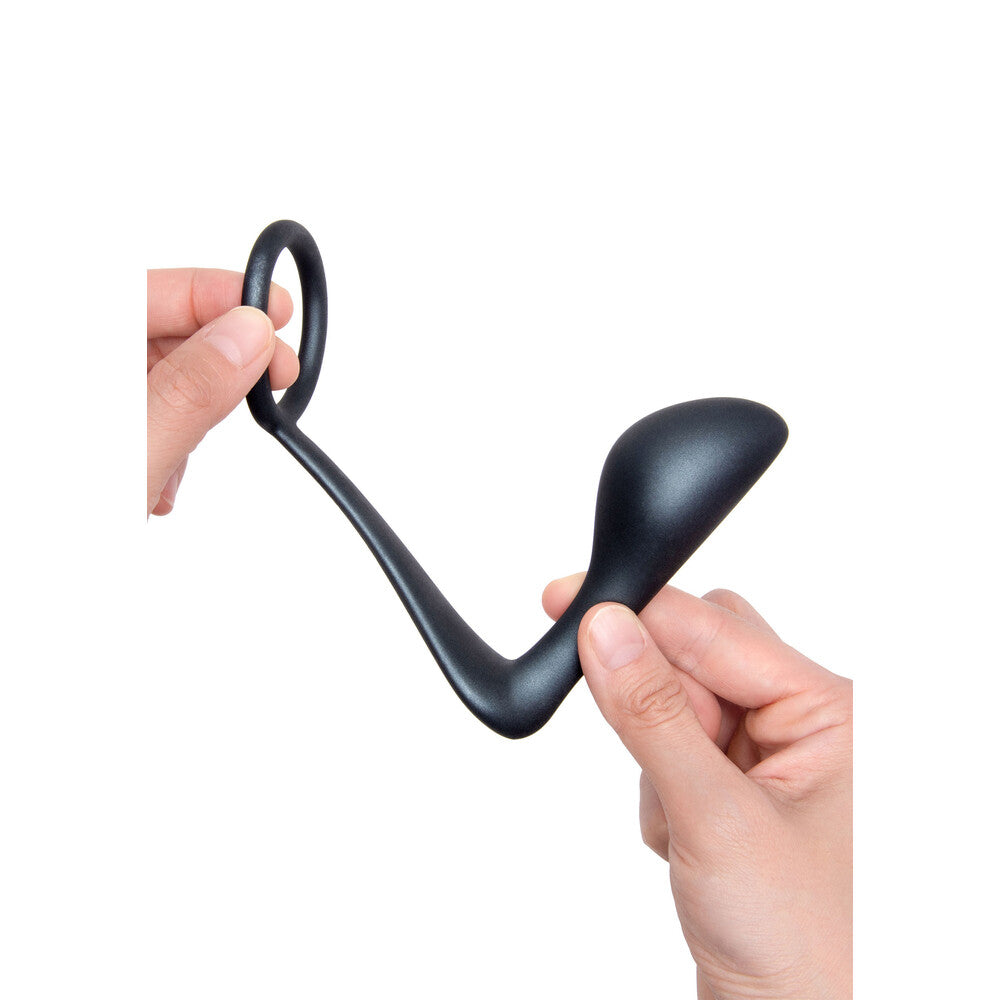 Ringer Cock Ring and Plug