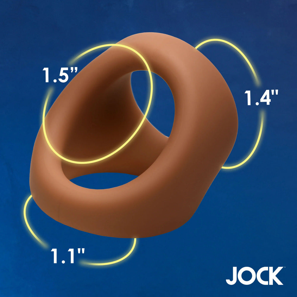 Silicone Cock and Ball Ring Medium