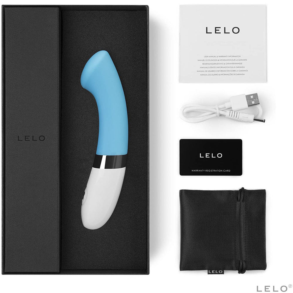 Gigi 2 Turquoise Blue G Spot Vibrator