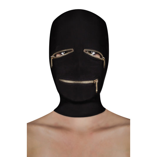 Extreme Zipper Mask With Eye And Mouth Zipper