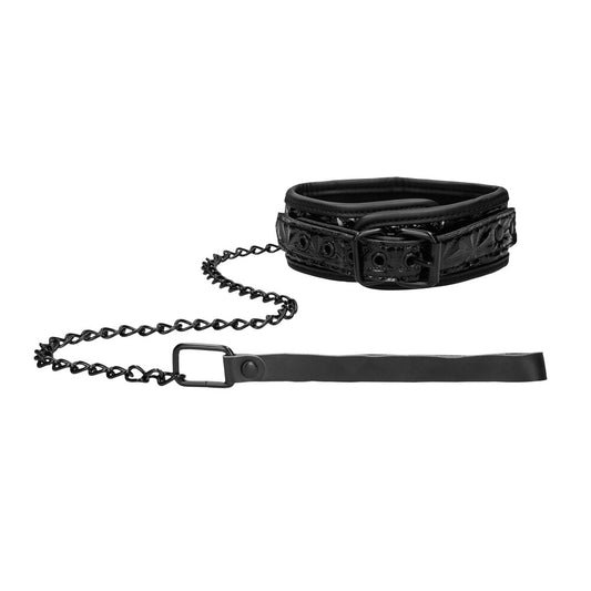 Luxury Collar With Leash