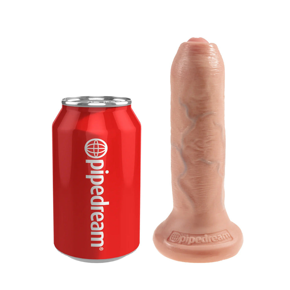 6 Inch Uncut Cock Dildo