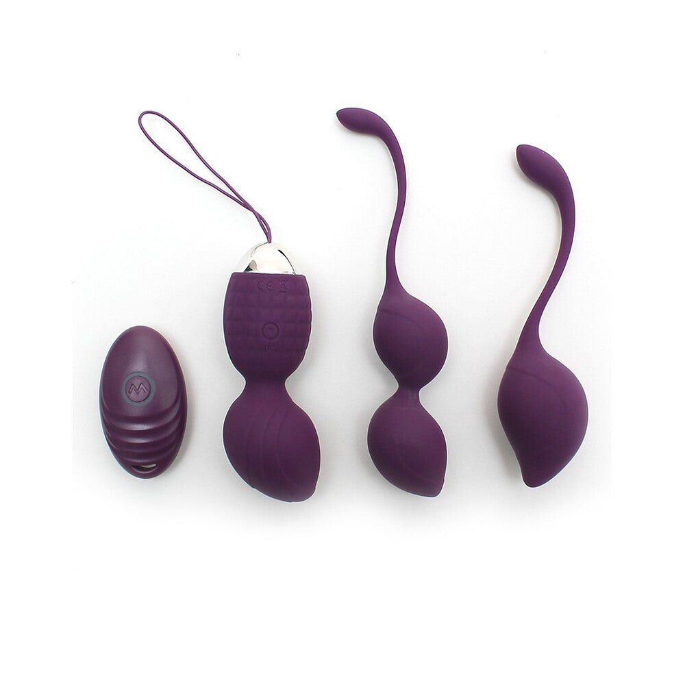 Vibrating Kegel Ball Set With Remote Control