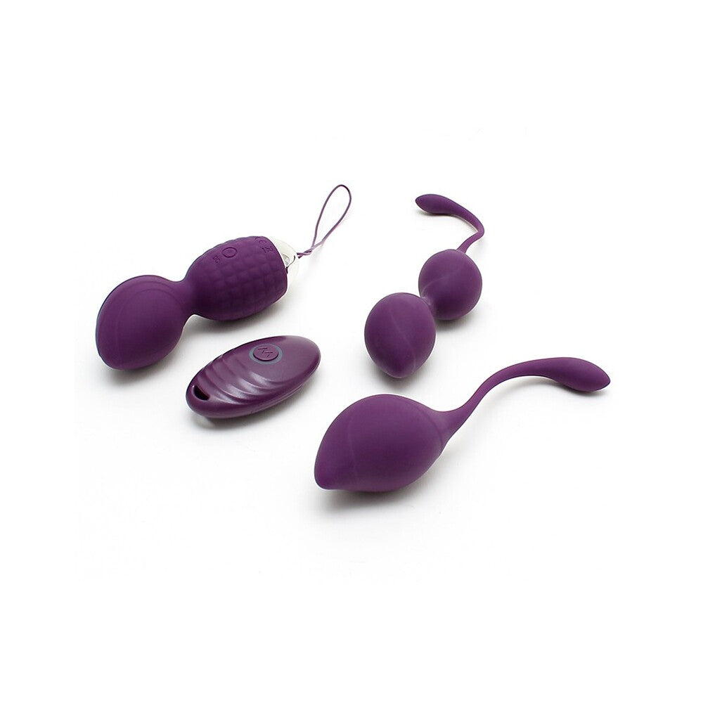 Vibrating Kegel Ball Set With Remote Control