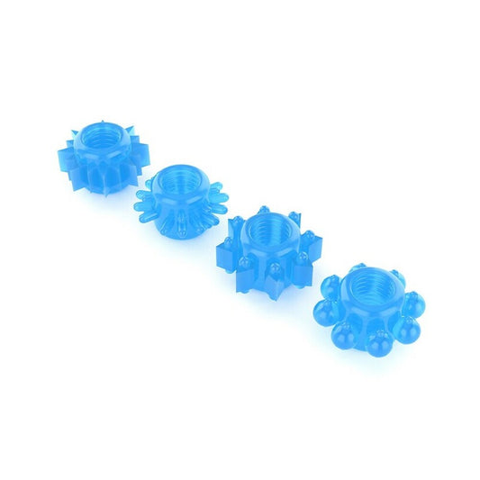 Glow In The Dark Lumino Play Cock Rings X4