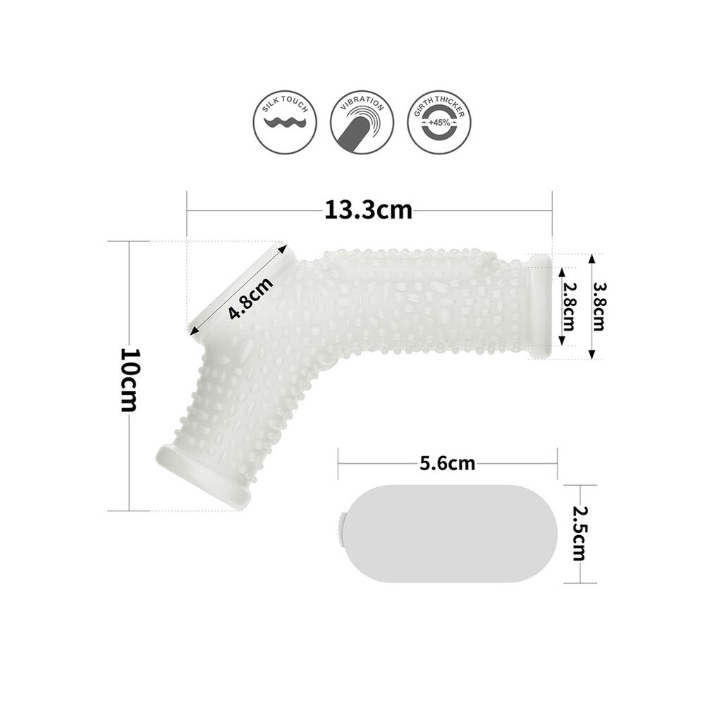 Drip Knights Ring Vibrating Penis Sleeve