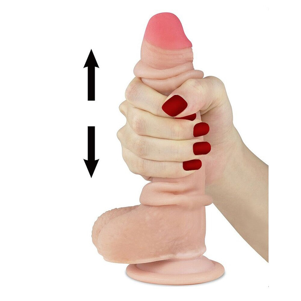 Sliding Skin Dildo 7 Inch
