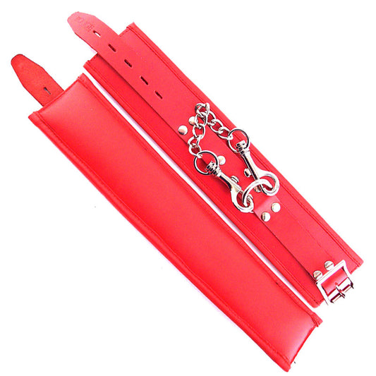 Garments Wrist Cuffs Padded Red
