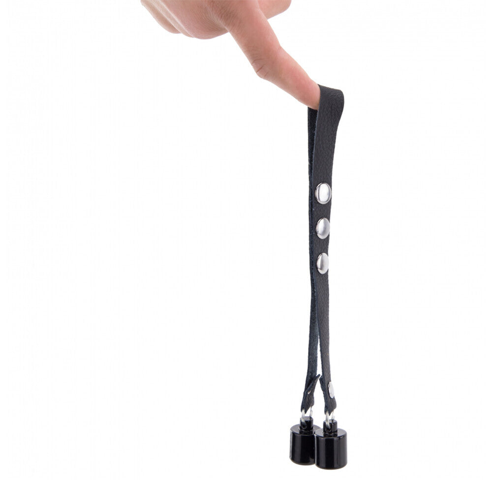 Leather Ball Stretcher With Weights 2 X 50g