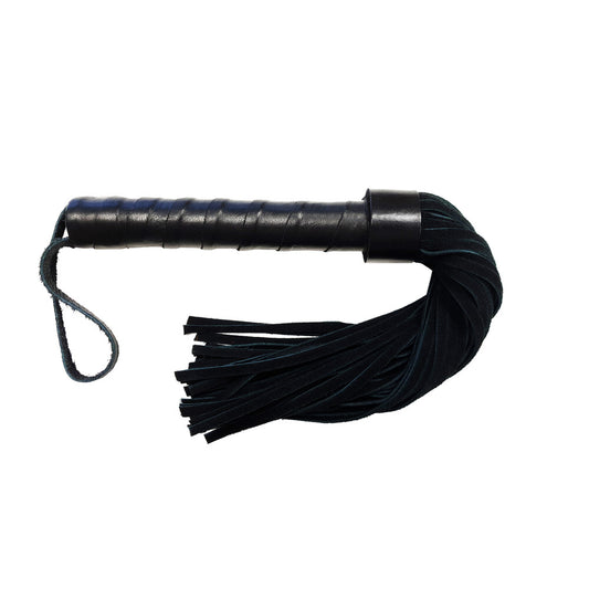 Leather Handle Suede Flogger
