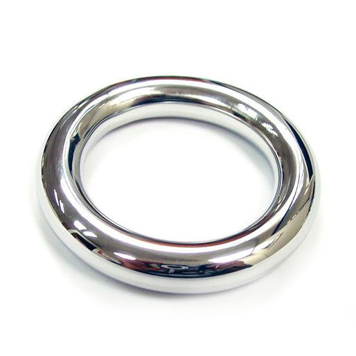 Stainless Steel Round Cock Ring 40mm