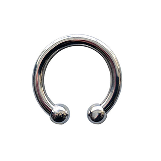 Stainless Steel Horseshoe Cock Ring 30mm