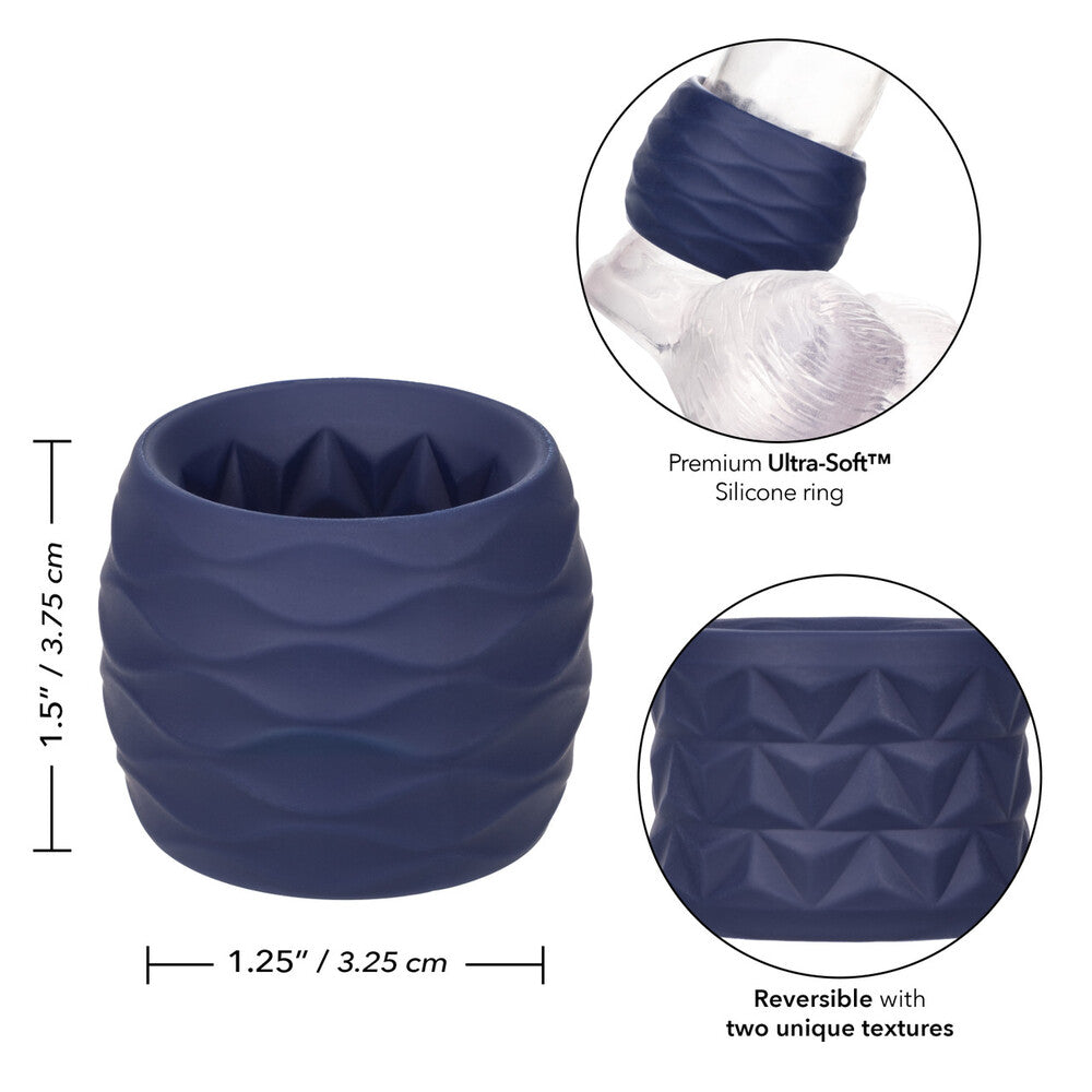 Viceroy Reverse Stamina Silicone Cock Ring
