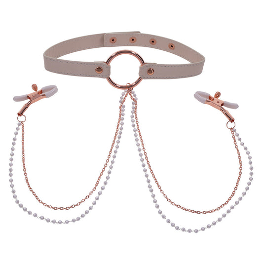 Collar with Nipple Clamps