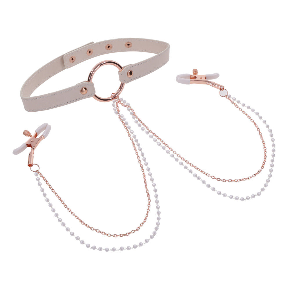 Collar with Nipple Clamps