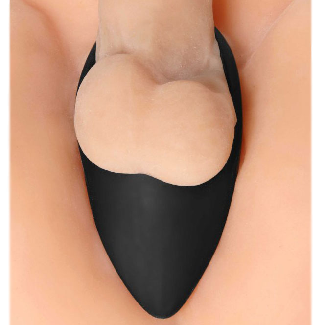 Taint Teaser Silicone Cock Ring And Taint Stimulat